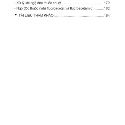 Phòng Chống Ngộ Độc - Vietnambook