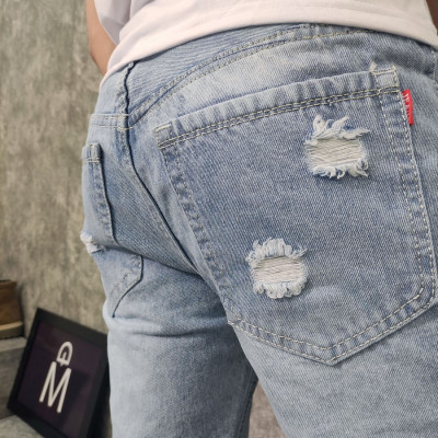 Quần short jean nam MĐ Q416 phong cách trẻ trung, loại tốt