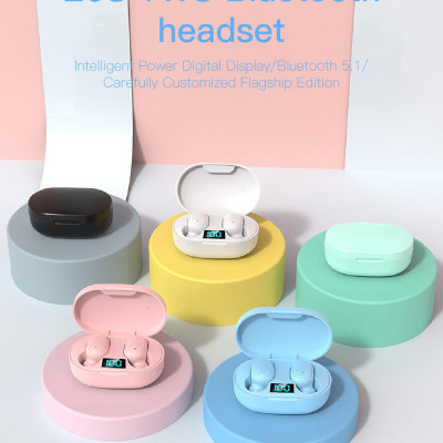 CINCATDY Tai Nghe Bluetooth V5.0 Earbuds Gaming Headphone True Wireless Headset E6S - Hàng Chính Hãng