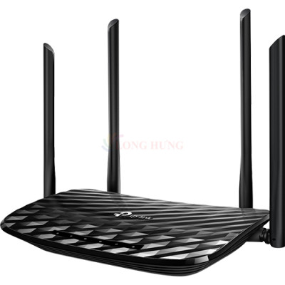 Thiết bị định tuyến mạng không dây TP-Link Router Wifi 5 Full Gigabit MU-MIMO AC1200 Archer C6 - Hàng chính hãng