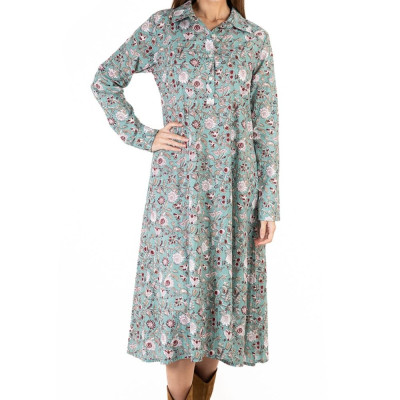 Maxi Sơ Mi Cotton Isla Bonita