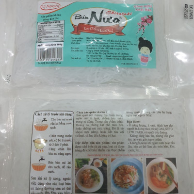 Combo 10 Gói Bún Nưa Vị Nguyên Das Keto 240g