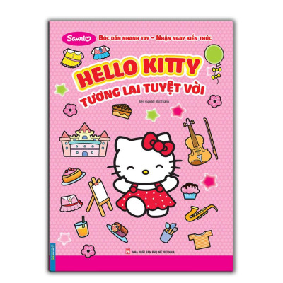 Sách - Bóc Dán Nhanh Tay - Hello Kitty - Combo 3 Cuốn - Minh Thắng