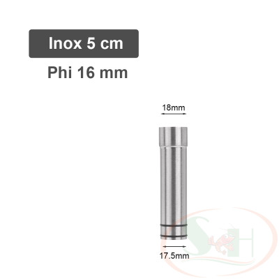 Thanh nối dài ống in out 12 / 16 mm extendable pipe dây lọc thùng bể cá tép thủy sinh