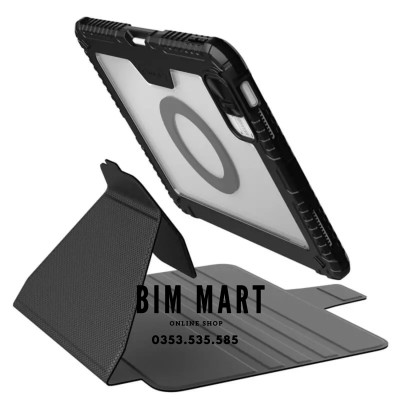 Bao da dành cho iPad 10.9 2022 (Gen 10) Nillkin Bumper SnapSafe ( Kèm Khay Bút - Nắp Gập Tháo Rời ) - Hàng Nhập Khẩu