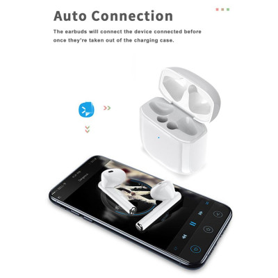 CINCATDY Tai Nghe Bluetooth V5.0 Earbuds Gaming Headphone True Wireless Headset D06 - Hàng Chính Hãng