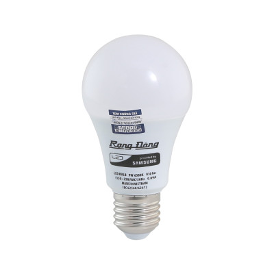 Bóng Đèn LED BULB Tròn 9W Rạng Đông Model: A60N1/9W.H