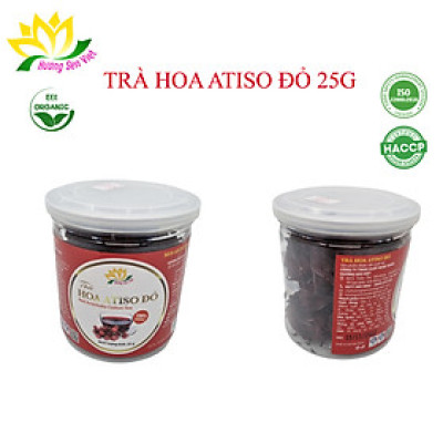 TRÀ HOA ATISO ĐỎ HŨ 25G - HƯƠNG SEN VIỆT