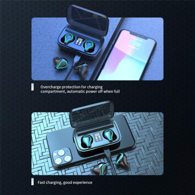CINCATDY Tai Nghe Gaming True Wireless Earbuds Headphone Bluetooth V5.0 Phiên Bản Nâng Cấp Headset - Hàng Chính Hãng