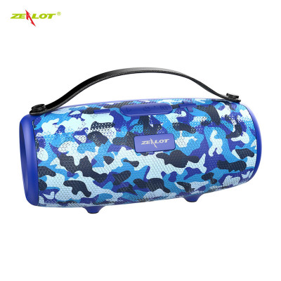 Loa Bluetooth không dây ZEALOT S34 không thấm nước  HiFi TWS Hỗ trợ loa siêu trầm âm thanh nổi - Màu đỏ