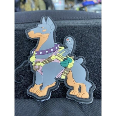 Patch_miếng dán PVC chó chiến thuật