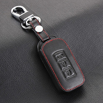 Bao da chìa khóa cao cấp dành cho xe Mitsu Xpander kèm móc khóa mẫu RO