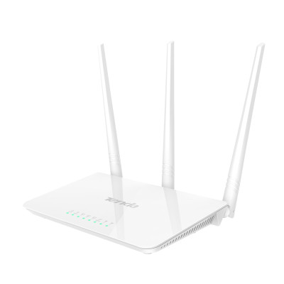 Bộ phát wifi không dây 3 râu kích sóng repeater Wireless Router F3 Tenda hàng chính hãng