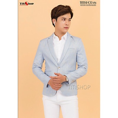  Áo Vest Nam Titishop VN361 Xanh 