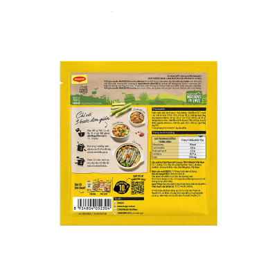 Hộp 10 gói Xốt gia vị nền Maggi Kho mía