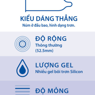 Bcs Durex Invivible Extra Thin - Siêu Mỏng - Nhiều Gel - 100% Hàng Chính Hãng - 10s