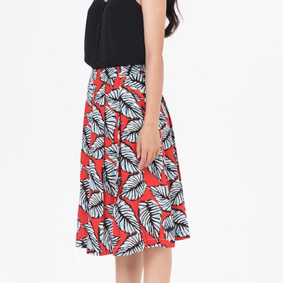 Áo 2 Dây Cúc Bọc Đ De Leah
