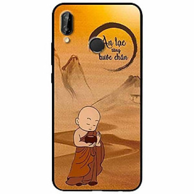 Ốp lưng in cho Huawei Nova 3e Mẫu Bước Chân An Lạc