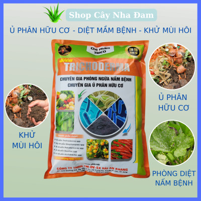 Chế Phẩm TRICHODERMA Chuyên Ủ Các Loại Phân Hữu Cơ Cho Mọi Cây Trồng (Túi 1KG)