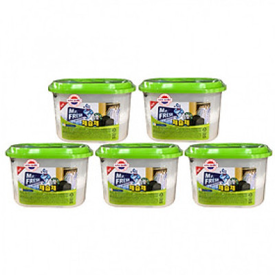 Combo 5 Hộp Hút Ẩm Than Hoạt Tính Mr.Fresh Hàn Quốc
