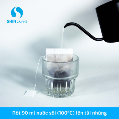Cà phê A Lưới Blend - SHIN Cà Phê - Túi Nhúng - Hộp 10 gói