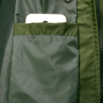 Áo khoác dù chống thấm nước 2 lớp cao cấp AK34 - Màu Rêu