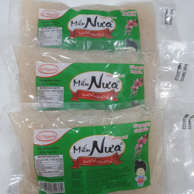 Combo 10 Gói Miến Nưa Vị Nguyên Das Keto 240g