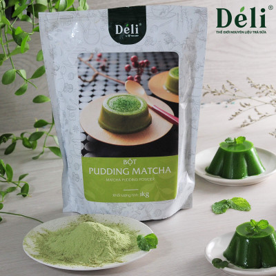 Pudding matcha Déli - Túi 1Kg