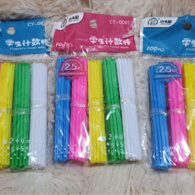 Set 100 Cây Que Tính Cho Bé Học Toán Dài 10cm