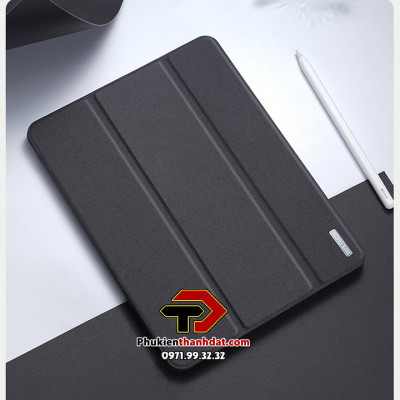 Bao da chống sốc iPad Pro 11 2021 chính hãng Dux Ducis Domo có ngăn để bút - Hàng chính hãng