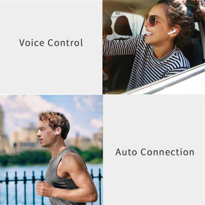 CINCATDY Tai Nghe Bluetooth V5.0 Earbuds Gaming Headphone True Wireless Headset D06 - Hàng Chính Hãng