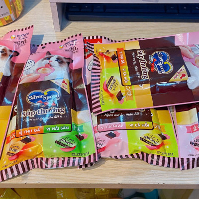 SILVER SPOON – SÚP THƯỞNG CHO MÈO DẠNG THÌA – NGON MÊ LY | HỘP 10 THÌA