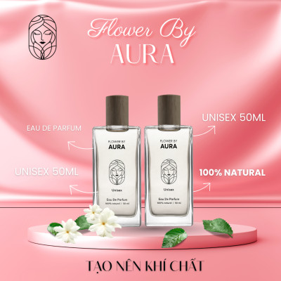 Nước hoa thiên nhiên Flower By Aura_Combo 2 chai Unisex 50ml 