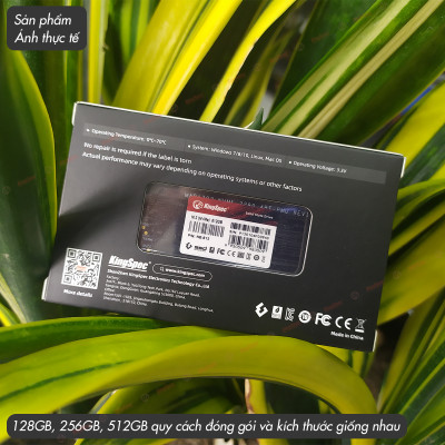 Ổ cứng SSD KingSpec 256GB / NE - 256G , M2 PCIe NVMe - Hàng Chính Hãng