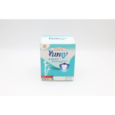 Tăm Chỉ Hộp Tự Động YUMY – Combo 4 Hộp x 288 Cây (TC02-140), Dùng Gia Đình, Lấy Tăm Nhanh – Sạch – Tiện