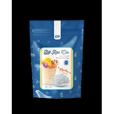 Bột Rau Câu (Jelly) hương Vải(200g/gói). Bột rau câu giòn dẻo