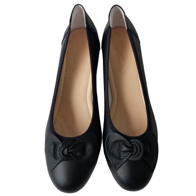 Giày Cao Gót Nữ Da Bò Thật BIGGBEN Cao 4 Phân GCG16