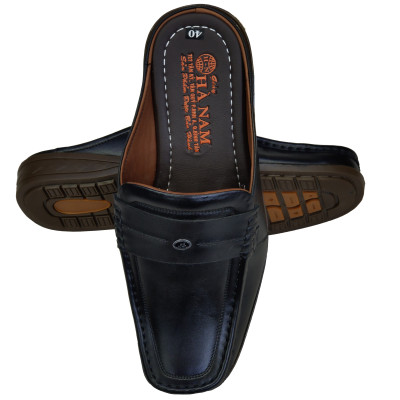 Dép Bít Mũi Nam HÀ NAM Da Bò Thật Cao Cấp GSB2067