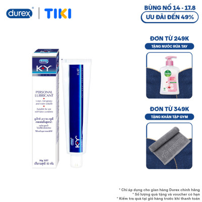 Gel bôi trơn Durex K-Y Jelly 50g - KY Jelly