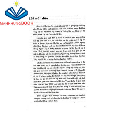 Sách - Hoá Vô Cơ Nâng Cao Tập 3 - Các Nguyên Tố Chuyển Tiếp