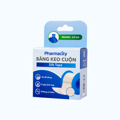 Băng keo y tế Pharmacity (2.5cm x 5m)