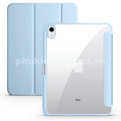 Bao da dành cho iPad Mini 7 Clear Folio hiệu Mutural lưng trong chống sốc - Hàng chính hãng