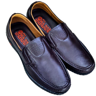 Giày mọi nam da bò thật HÀ NAM cao cấp GM2036