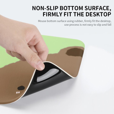Bàn di chuột hoạt hình BUBM Mềm mại Nhiều lựa chọn Thiết kế đáng yêu Lót silicone Mịn & Bền Không trơn trượt 