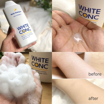 Sữa Tắm Dưỡng Trắng Da Toàn Thân White Conc Body Shampoo C II (2 Size)