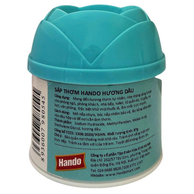 Sáp thơm 87gr Hando 6 mùi huơng (new)