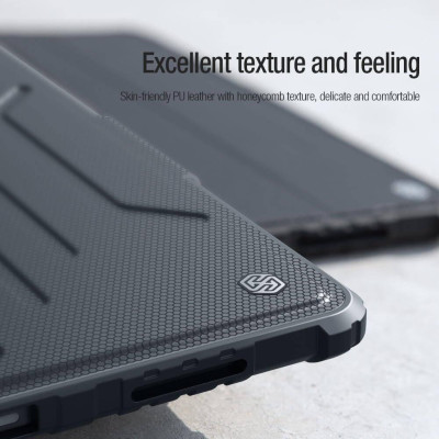 Bao da kèm kệ xoay 360 Nillkin Bumper SnapSafe Magnetic cho Pad Gen 10 2022 - Hàng chính hãng