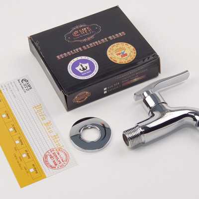 Vòi hồ - vòi máy giặt Eurolife EL-118 (Trắng bạc)