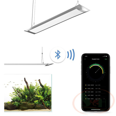 Đèn led ONF Flat One+ 60, 90 cm Blue Yellow White quang phổ trồng cây bể thủy sinh cá tép