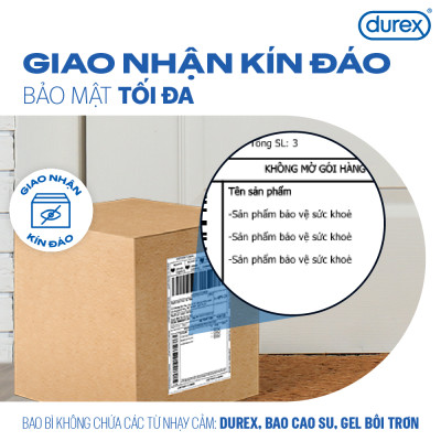Bộ 2 hộp bao cao su Durex Pleasuremax gân gai, size 56mm, 12 bao/hộp